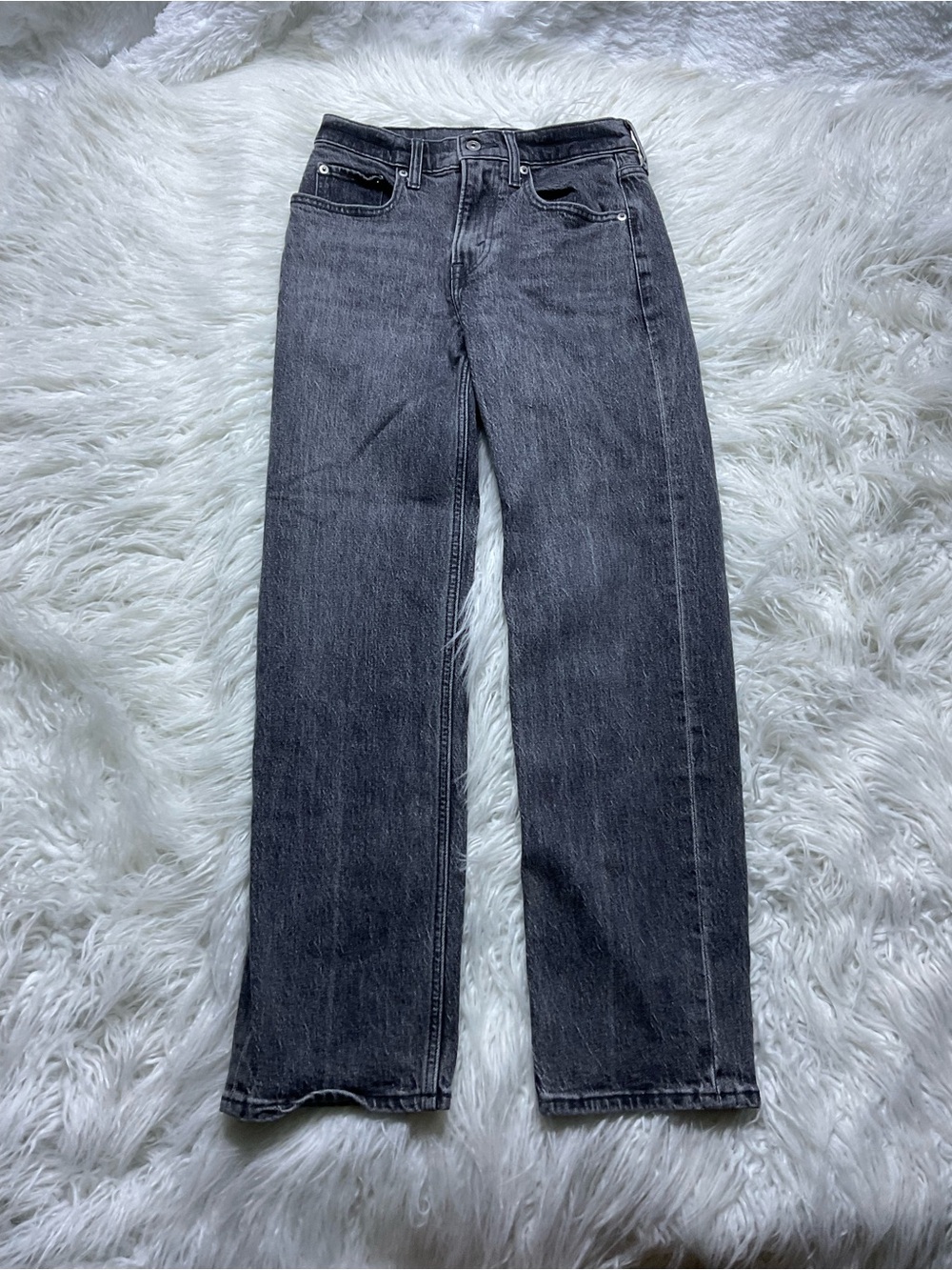 Abercrombie High Rise Vintage Straight Jeans